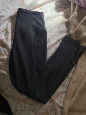 Modern Balance ribbed charcoal grey leggings